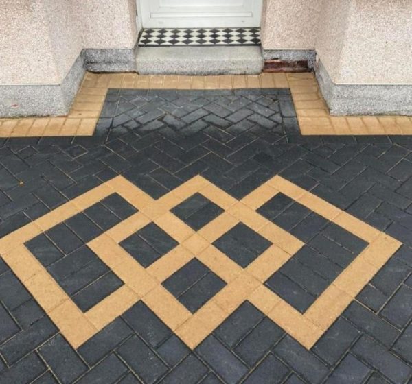 Diamond Block Paving Design