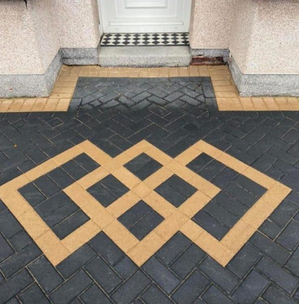 Diamond Block Paving Design
