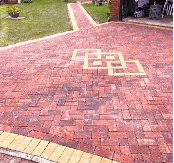 Red Block Paving Driveway 2
