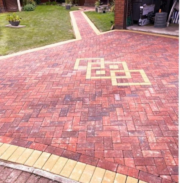 Red Block Paving Driveway 2